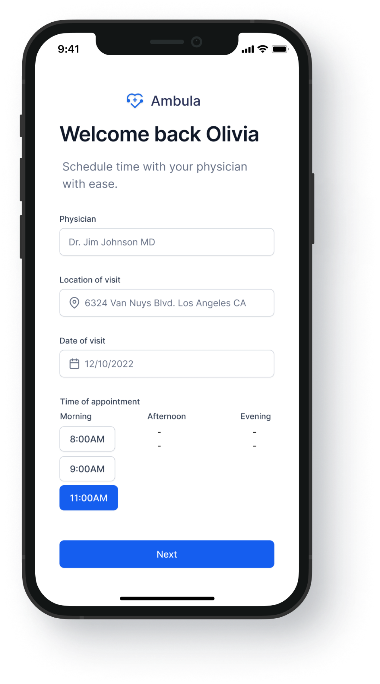 Patient scheduling software